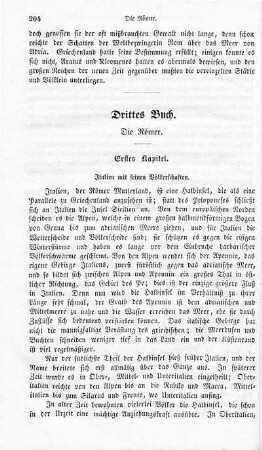 Drittes Buch. Die Römer