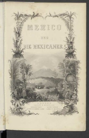 Mexiko : Landschaftsbilder und Skizzen aus dem Volksleben