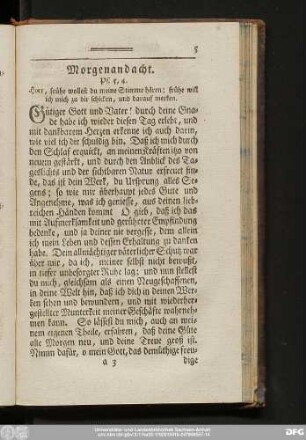 [1)] Morgenandacht.