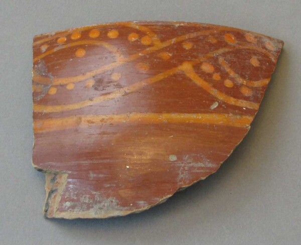 Fragment of a clay bowl