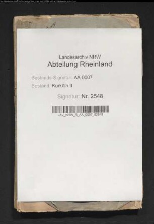Gerechtsame Kurkölns zu Hüls