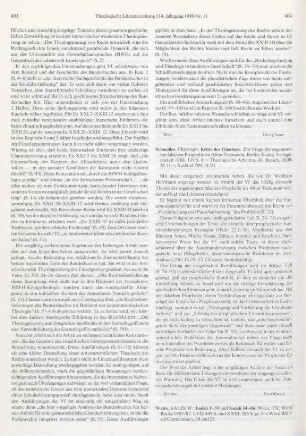 804-809 [Rezension] Watts, John D. W., Isaiah 1 - 33 and Isaiah 34 - 66