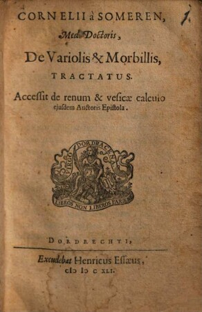 De variolis et morbillis tractatus