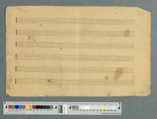 Sammlung von Liedern für Singstimme und Klavier, Reinschrift