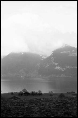 Niederhorn: Thuner See, Richtung Beatenbucht und Beatenberg