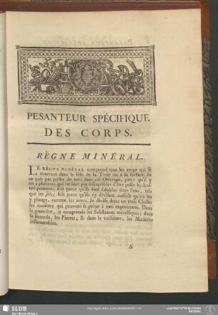Règne Minéral