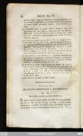 Caput II. De Divina Scripturae S. Auctoritate.