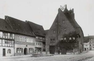 Sangerhausen, Rathaus : Sangerhausen. Rathaus. Straßenansicht
