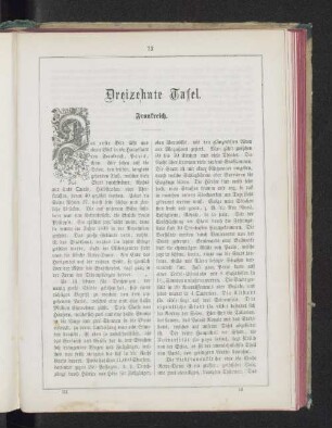 Dreizehnte Tafel.