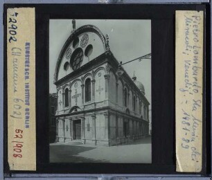 Venedig, S. Maria dei Miracoli : Außenansicht