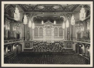 Ansichtskarte "Philharmonie", Konzertsaal [2/2]