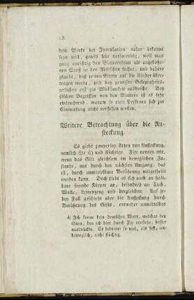 Weitere Betrachtung über die Ansteckung.