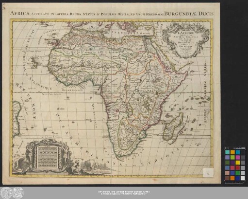 L' Afrique Diuisée en ses Empires, Royaumes, Et Estats