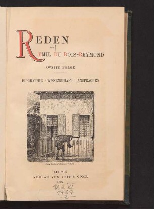 2: Biographie, Wissenschaft, Ansprachen