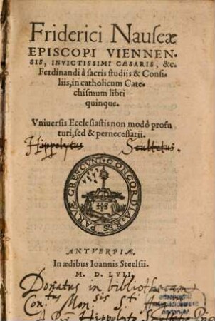 In catholicum catechismum : libri V.