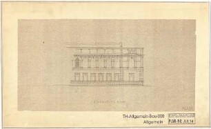 Döllgast, Hans; München; Alte Pinakothek, Wiederaufbau - Ansicht
