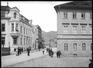 Lobositz. Hauptstraße