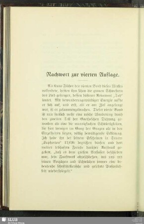 Nachwort zur vierten Auflage