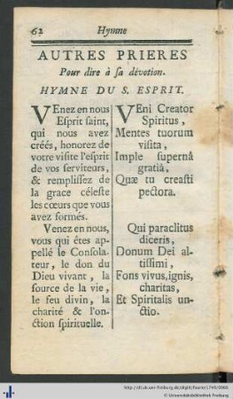 Autres Prieres