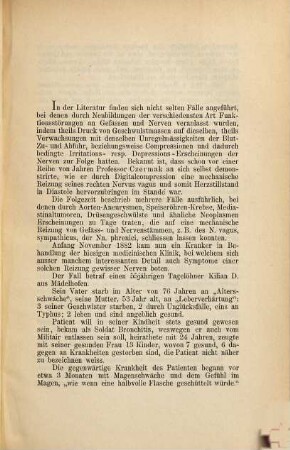 Beitrag zur Casuistik der Mediastinal-Tumoren : Würzb. Inaug.-Diss.