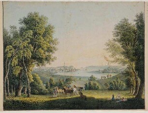 Kiel vom Viehburger Gehölz aus