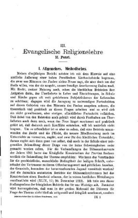 Evangelische Religionslehre
