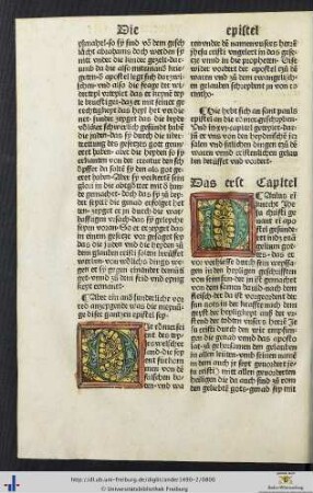 Sant pauls epistel an die römer geschryben