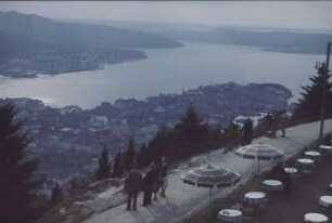 Reisefotos Norwegen. Ausflugslokal auf einem Berg