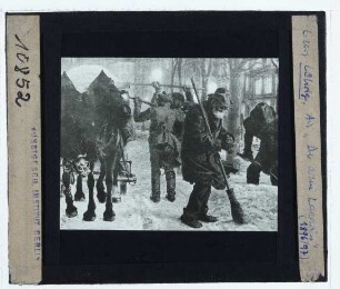 Lührig, Schneeschaufler, aus dem "Armen Lazarus"