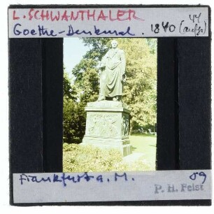 Frankfurt am Main, Goethedenkmal