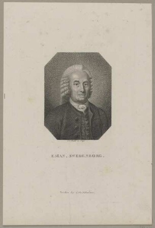 Bildnis des Eman. Swedenborg
