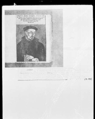 Bildnis des Magisters Wiegand Orth, Professor in Marburg Buchkunst