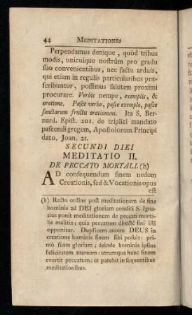 44-57, Meditatio II