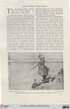 61: The water-colour drawings of James McBey