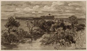 Campagna-Landschaft mit Aquädukt