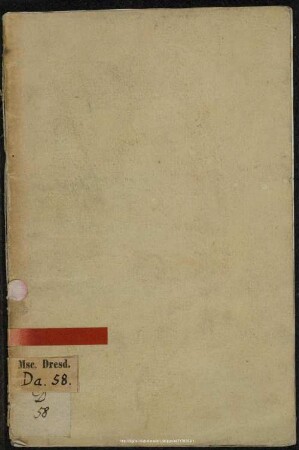Griechische Handschrift - Mscr.Dresd.Da.58