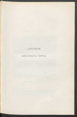 Apéndice: Bibliografía crítica