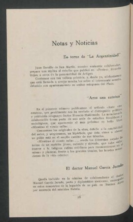 "Ante una estatua"