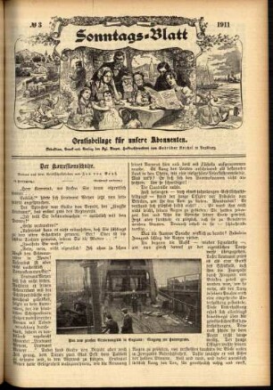 Ausgabe vom Sonntag, den 15. Januar 1911.