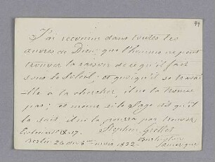 Stephan Grellet. – Berlin, 24.08.1832