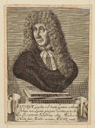Bildnis von Johann Daniel Major (1634-1693)