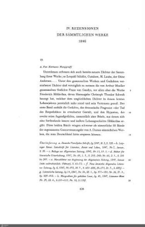 Rezensionen der Sämmtlichen Werke 1846