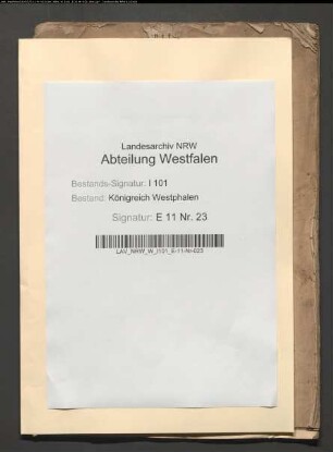 Etats über den Aktivbestand des Vermögens der aufgehobenen Zünfte