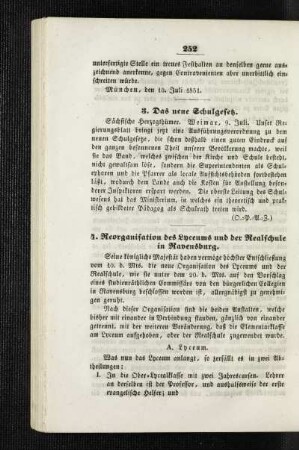 ¬Das¬ neue Schulgesetz