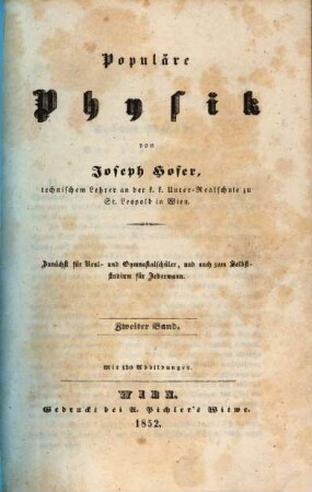Populäre Physik, 2