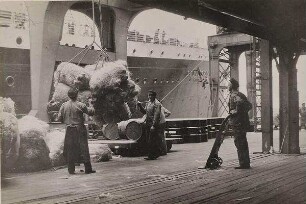 Arbeit am Kai