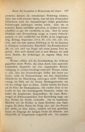 Die Onyxgefässe in Braunschweig und Neapel