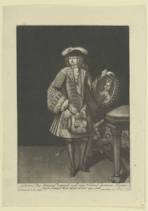 Bildnis des Ludovicus Burgund.