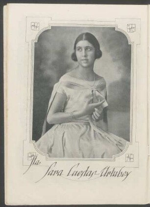 [Retrato de] Sta. Sara Cuestas Urtubey