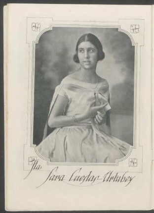 [Retrato de] Sta. Sara Cuestas Urtubey
